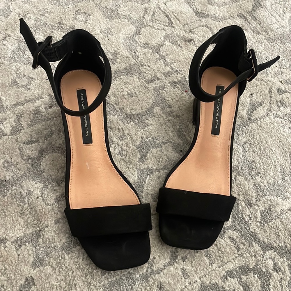 Black Open High Heels✔️